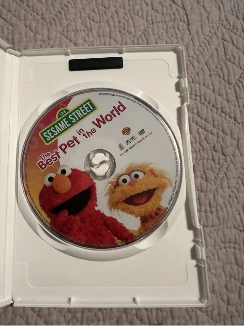 Lot of 6 Sesame Street DVDs Educational - Sesame Street - Elmo's World -Used
